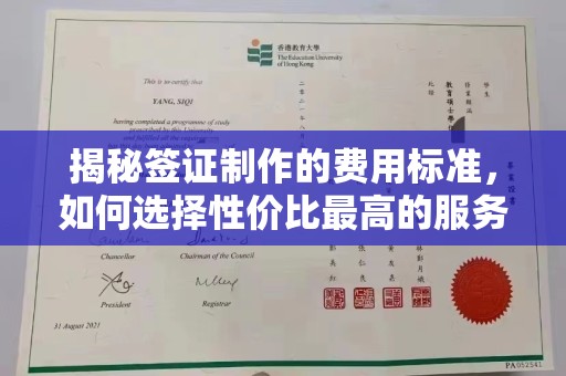 砚山揭秘签证制作的费用标准，如何选择性价比最高的服务？