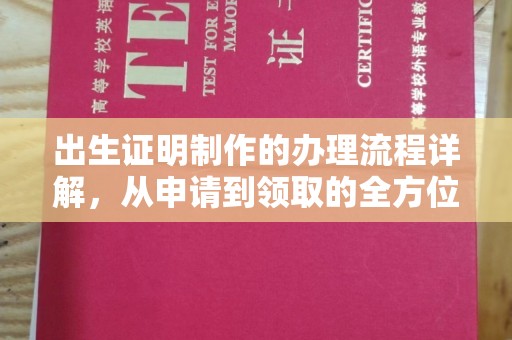 砚山出生证明制作的办理流程详解，从申请到领取的全方位指南